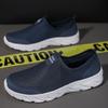 Mesh shoes casual breathable outdoor men's shoes summer flying shoes comfortable one-pedal thin light shoes