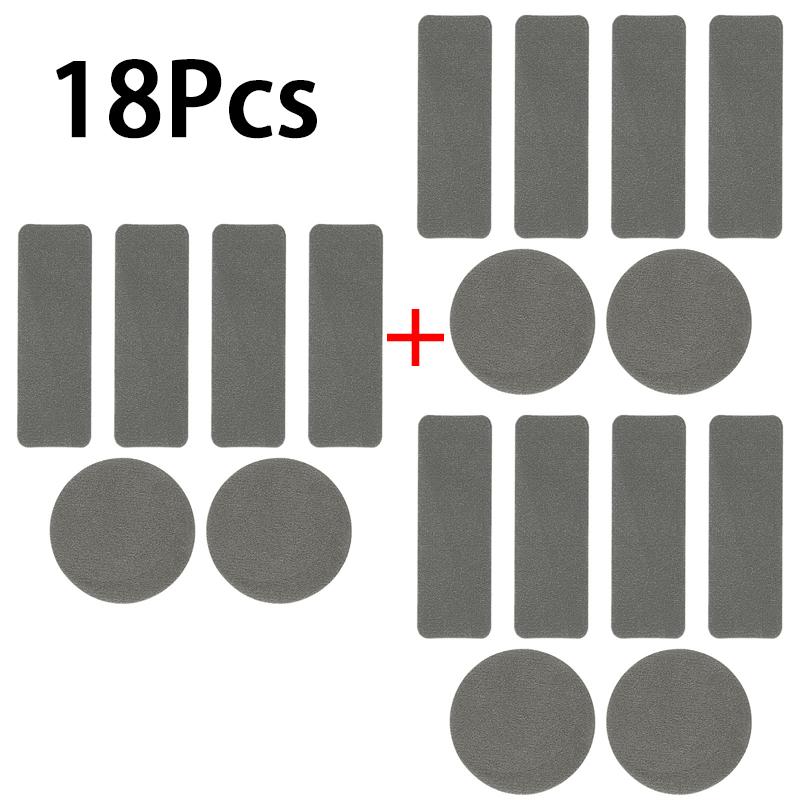 6pcs/1pack Sports Shoe Patches Shoes Damaged Side Edges Inner Lining Sticker Shoe Heel Wear Repair Patch Foot Care Products