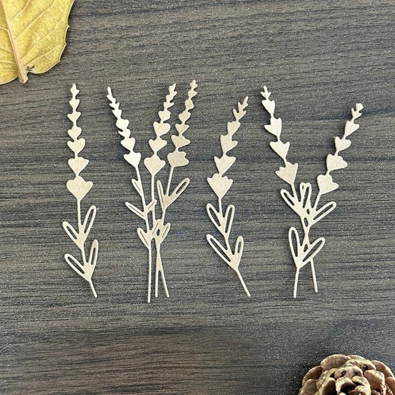 Blätter Zweig Stanzformen Metall Stanzformen Prägeschablonen Schnitte Schablonen für Scrapbooking Kartenherstellung Dekoration