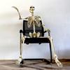 90x24cm Skeleton Halloween Prop Haunted House Hanging Props Halloween Movable Skeleton Halloween Ornament Toys