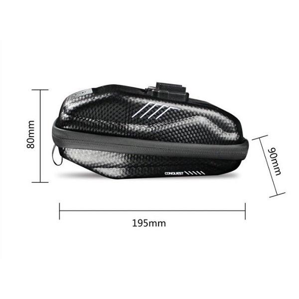 Etui do uchwytu rowerowego WILDMAN XS E7S Czarne