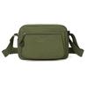 Sac bandoulière léger en nylon pour hommes femmes Sac messager décontracté à bandoulière avec poches zippées