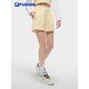 FUSION Women's Casual Color-block Knitted Shorts