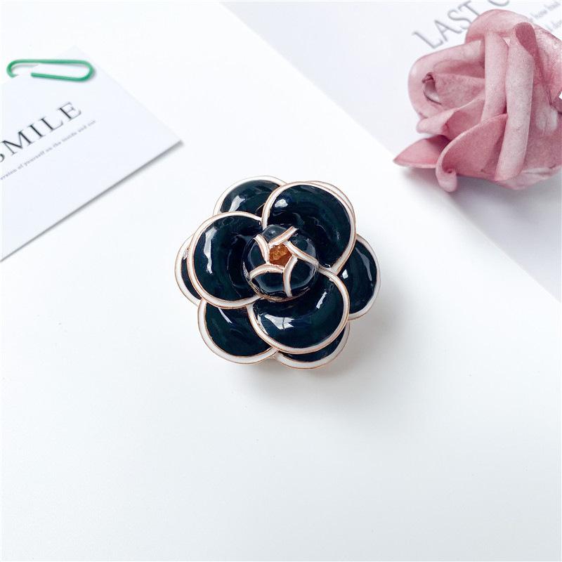 Airbag Bracket Electroplating Alloy Camellia Paste Lazy Bracket Desktop Tablet Mobile Universal Foldable Bracket