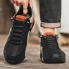 New Men's Platform Sneakers Designer Mesh Breathable Casual Shoes Outdoor Versatile Non-slip Wear-resistant Vulcanized Shoe 2025