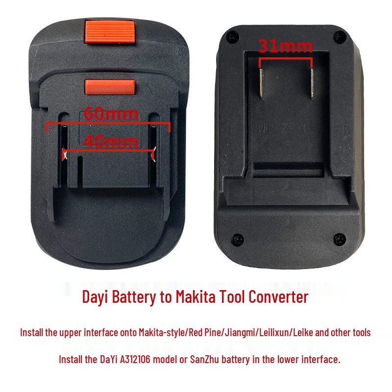 21V Lithium Battery Adapter for Dayi A3 Power Tools Electric Wrench