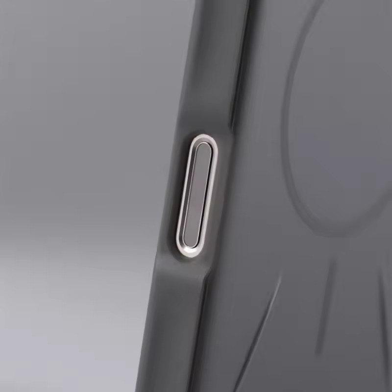 Magnetic Wireless Charging MagSafe Phone Case for iPhone 16 16pro Max 15 14 Pro 13 12 Matte Hybrid Shockproof Hard Armor Cover
