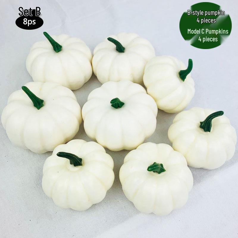 Simulation Foam Pumpkin Model: Halloween Decoration & Photography Display Prop