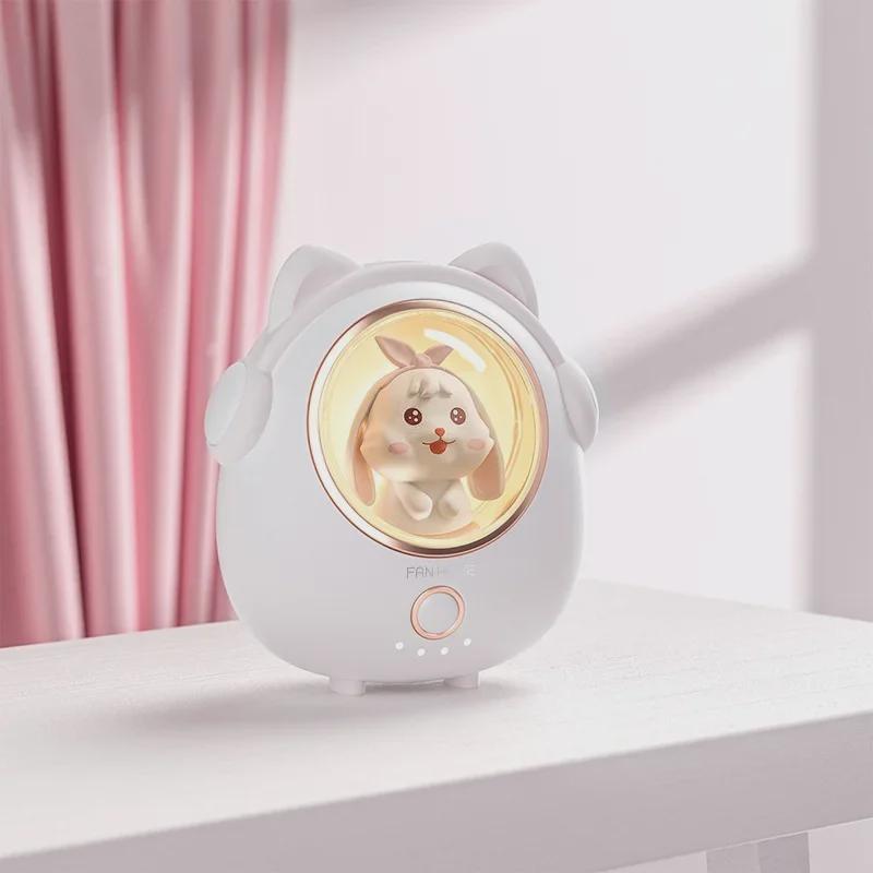 Cartoon Mini Hand Warmer & Power Bank: USB, Portable, Explosion-Proof