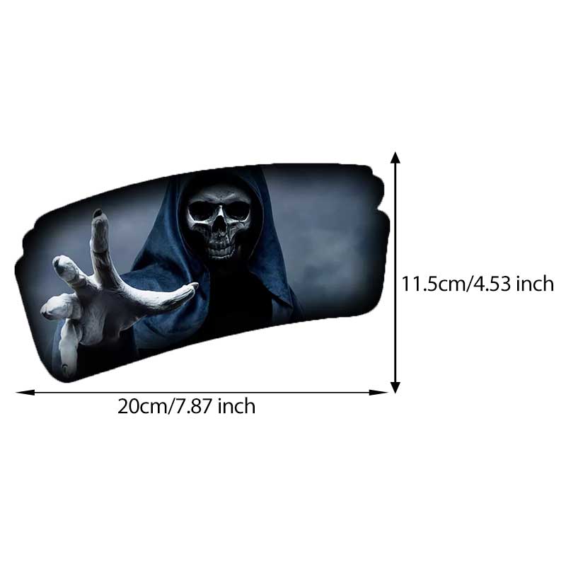 

Horror Car Sticker Vinyl Decal Waterproof Rear Window Motorcycle Camper Bumper Truck Laptop Decoration TM364 C-20x11.5cm