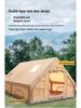 Large Anti-Freeze, No-Assembly Inflatable Tent for All Seasons – Moisture-Proof & Portable
