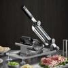 GIANXI Mutton Roll Slicer Stainless Steel Manual Cutting Rice Cake Frozen Beef Slicer Commercial Meat Planing Artifact