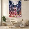 Power Rangers Moonlit Adventure Tapestry Fashion Print Background Cloth Homestay Soft Decoration Tapestry Atmospheric Background Cloth