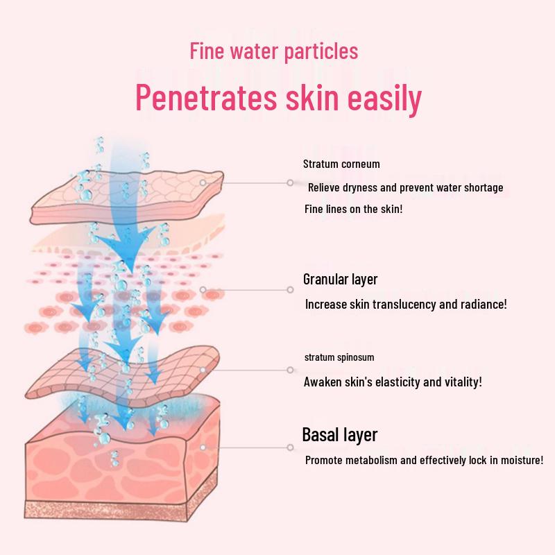 Portable Rechargeable Face Spray Hydrator - Maruko Beauty Device
