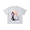 260 GSM Double Yarn 32 Count 100% Cotton My Dress Up Darling V1 Print Unisex Heavy Cotton T Shirt