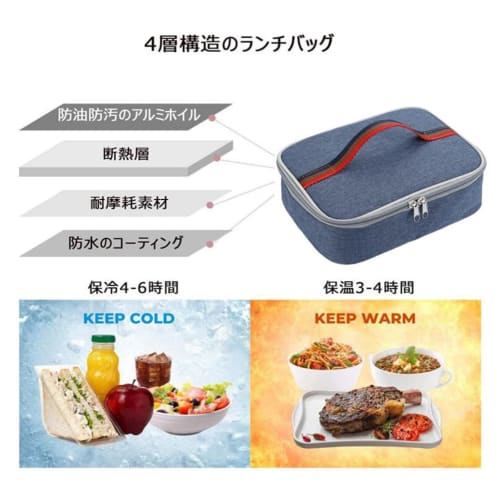 Insulated lunch bag, bento bag, convenience store bag, insulated bag, insulated lunch bag, tote bag for women, perfect for picnics, commuting, school,