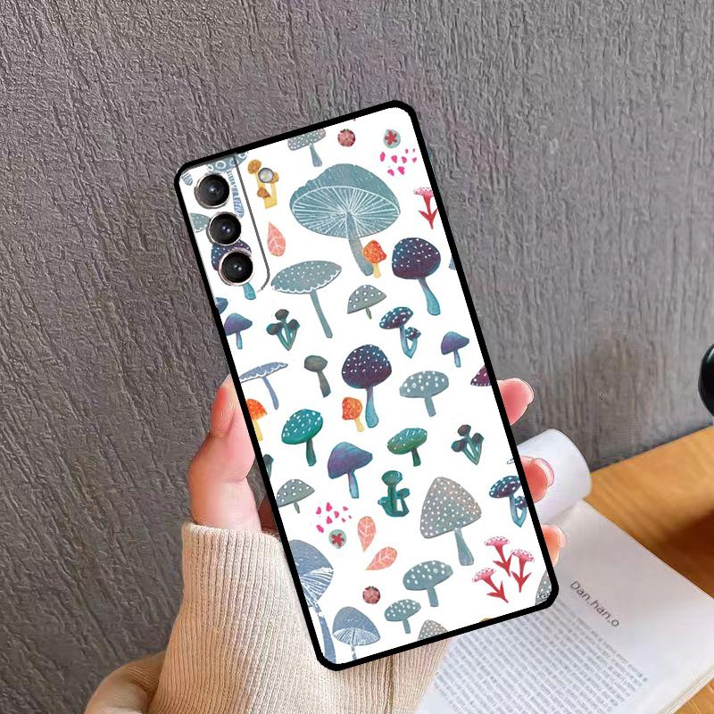 

Mushroom Forest Phone Case For Samsung Galaxy S25 S26 Ultra S20 S21 S22 S23 S24 S10 Plus S24 FE S25 FE Cover Galaxy S26 Plus