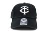 47 Brand (Forty Seven Brand) Cap 47 Clean Up Black MLB Minnesota Twins