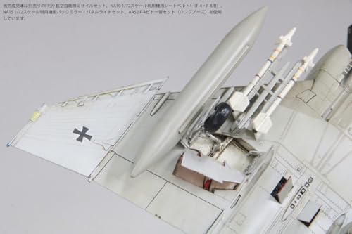 Fine Molds Maßstab 1/72 Deutsche Luftwaffe F-4F Jagdflugzeug JG71 Richthofen Plastikmodell FX06 (Flugzeug)