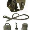 Water-Repellent 1000D Nylon Tactical Dog Vest Harness for Large Dogs