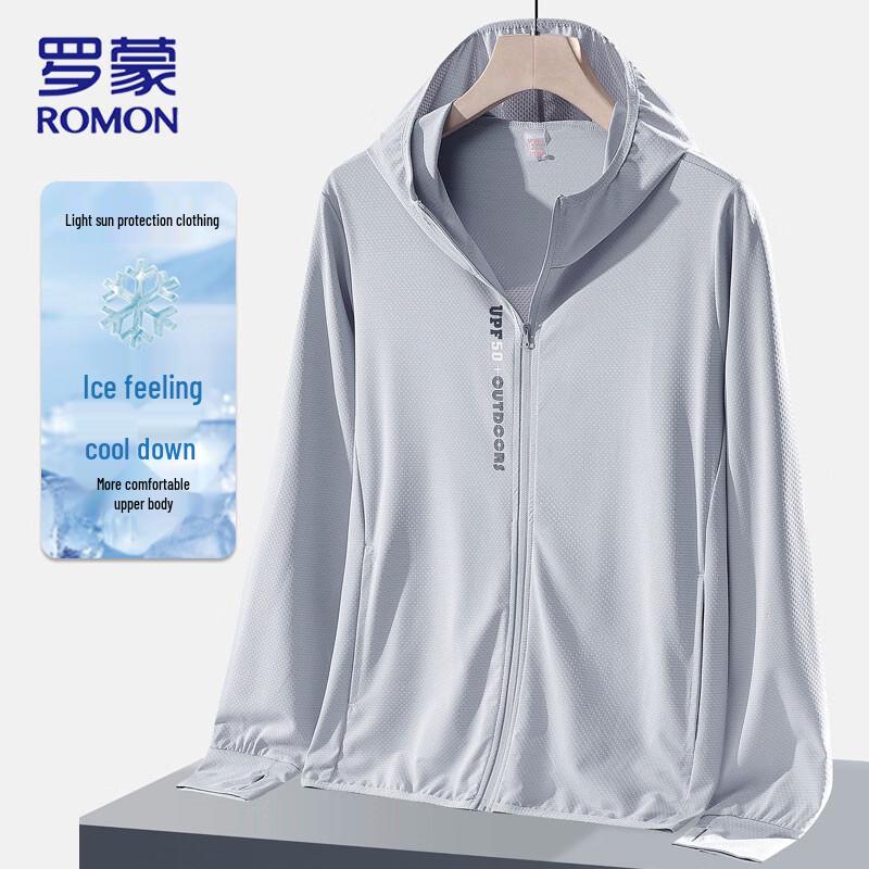 ROMON Men's UPF50+ Quick-Dry Sun Protection Jacket