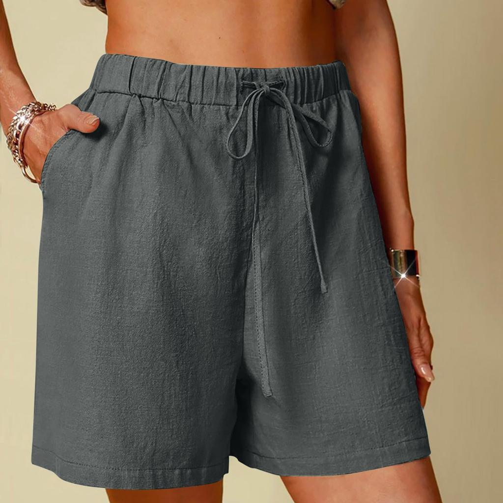 Women Stretch Twill Shorts Summer Stretchy Jean Shorts Casual Chino Shorts High Waist Denim Shorts Loose Plus Size Shorts