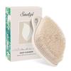 Sndyi Silicone Body Antibacterial Shower Mildew Exfoliating Pore Body Soft Easy To Silica Gel Body Easy To Smooth Oatmeal Brush, Brush, Resistant,