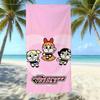 Cartoon Flying Little Policewoman Microfiber Beach Towel Quick-Drying Water-Absorbing Children'S Swimming Bath Towel Travel Portable Large Ruler