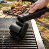 Detachable BBQ Cleaning Brush Efficient Barbecue Cleaner Tools Electric Grill Brush  Backyard