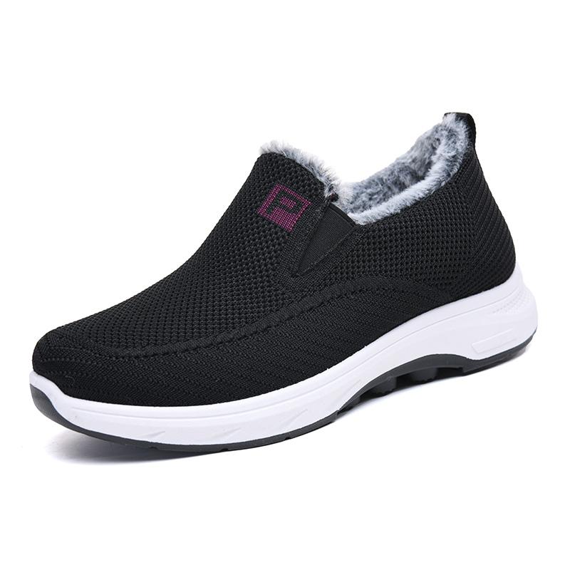 

Women s Winter Non-Slip Soft-Soled Comfortable Mom Shoes, Slip-On Loafers, Lightweight Wear-Resistant Flat Casual Shoes 35