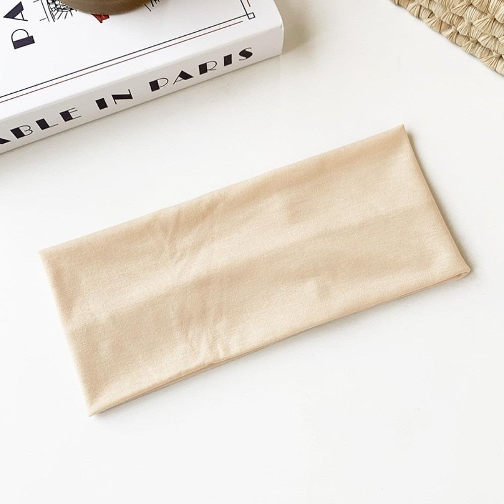 Bandeau Casual en Coton Bandeau Lavage Visage Yoga Bandeau Sportif Casual Sport
