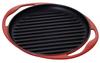 Le Creuset Rondo Grill Frying Cherry Induction Product Product In Pan, 25cm, Red, Compatible, Number 20125-00-06 [Official Japan]