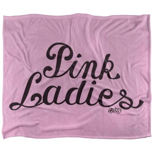 Grease Pink Ladies Silky Supersoft Blanket