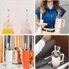 1-10Sets Halloween Straw Dust Plug Eco Friendly Pumpkin Ghost Straw Cap for Cup Reusable Dust Proof Cover for Drinks