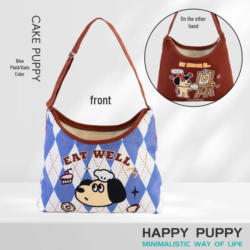 

Versatile Large-Capacity Crossbody Tote Bag for Women and Students