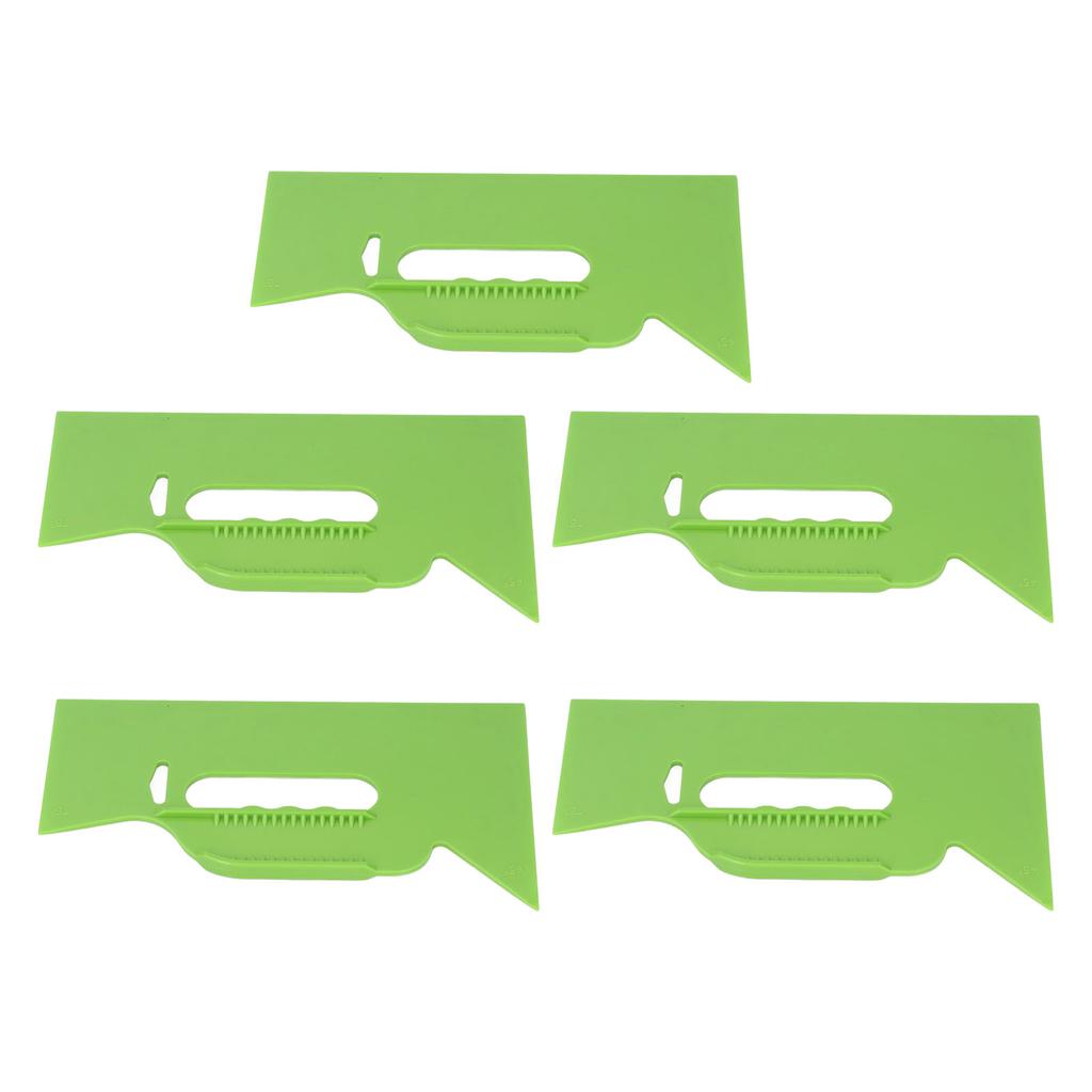 5 Pcs 10 Inch Putty Scraper PP Plastic Flexible Multi Angle Paint Scraper for Drywall Painting