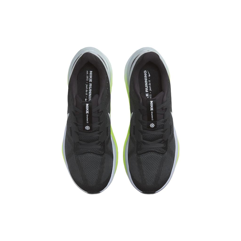 Nike Air Zoom Structure 25 'Anthracite Volt' (Unisex) Anthracite / Volt / Pure Platinum / White Running Shoes DJ7883 005