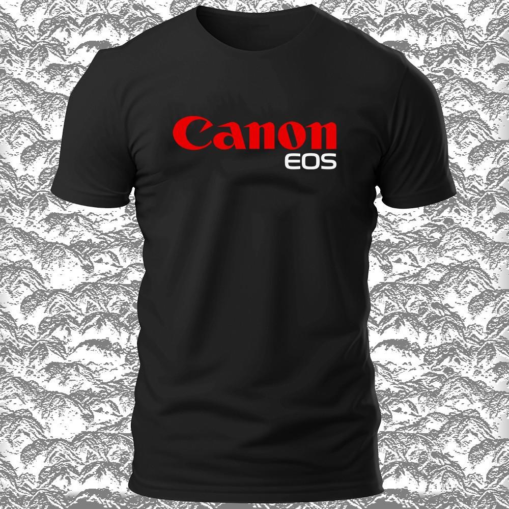 

Canon Eos Camera Logo Men s Funny T Shirt S-5XL MADE IN USA Unisex T-Shirt XXL