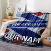 1PC Custom Name SC Heerenveen Patterned Flannel Blanket Suitable For All Seasons for Home Decor Warmth and Comfort Gifts Holiday Present