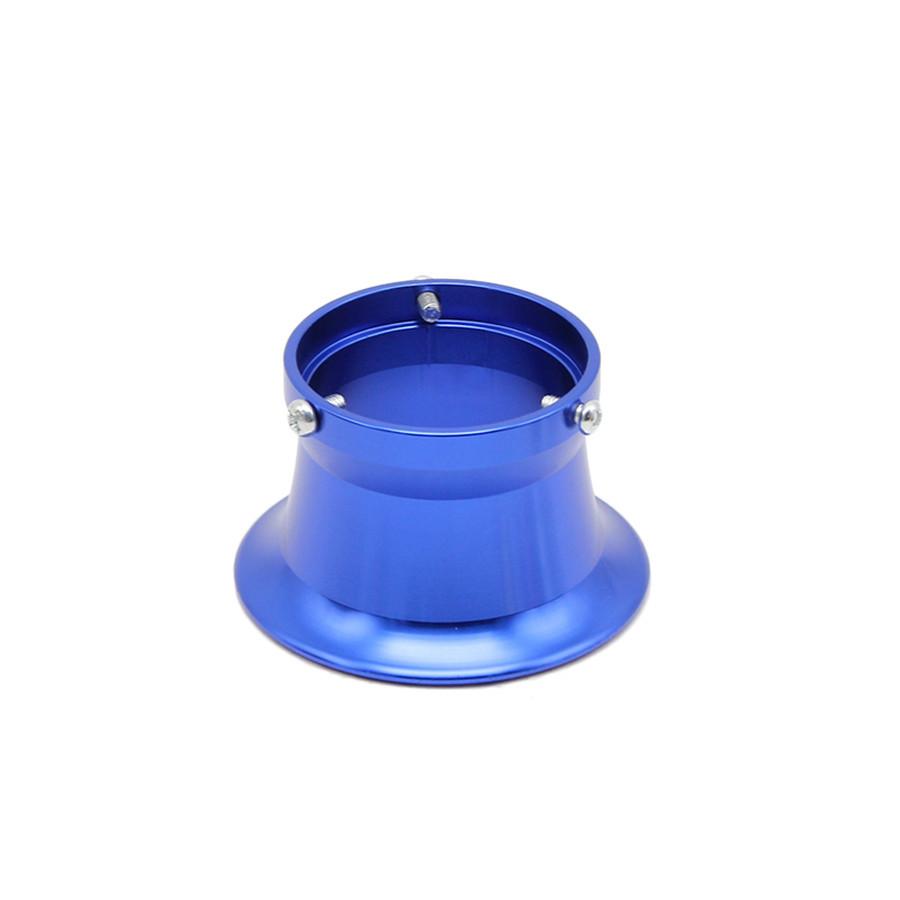 Aluminium Alloy Blue Motorbike Carburetor Interface Air Filter Cup Wind Cup 50mm