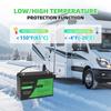 EU USA Stock12V 100AH Lithium Ion Batteries Pack Germany WAREHOUSE 100A BMS Suitable for Camping, RV,home Solar Energy System