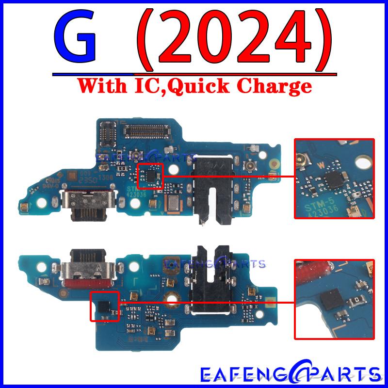 Usb Dock Charger for Motorola Moto G Play 2021 2022 2023 2024 2025 Fast Pro Pure 5G Plus Charging Board Flex Connector Ports