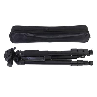 69.5 Inch Camera Tripod and Monopod Aluminum Alloy 8.8lb Load Outdoor DSLR Tripod with Travel Bag