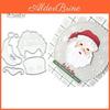 Cutting Claus Shape Christmas Santa Die Holiday Greeting Paper Card Craft Mold