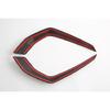 For BMW X3 2025 2026 Car Accessories Carbon fiber style After Fog Light Trim Bezel Wind Shape