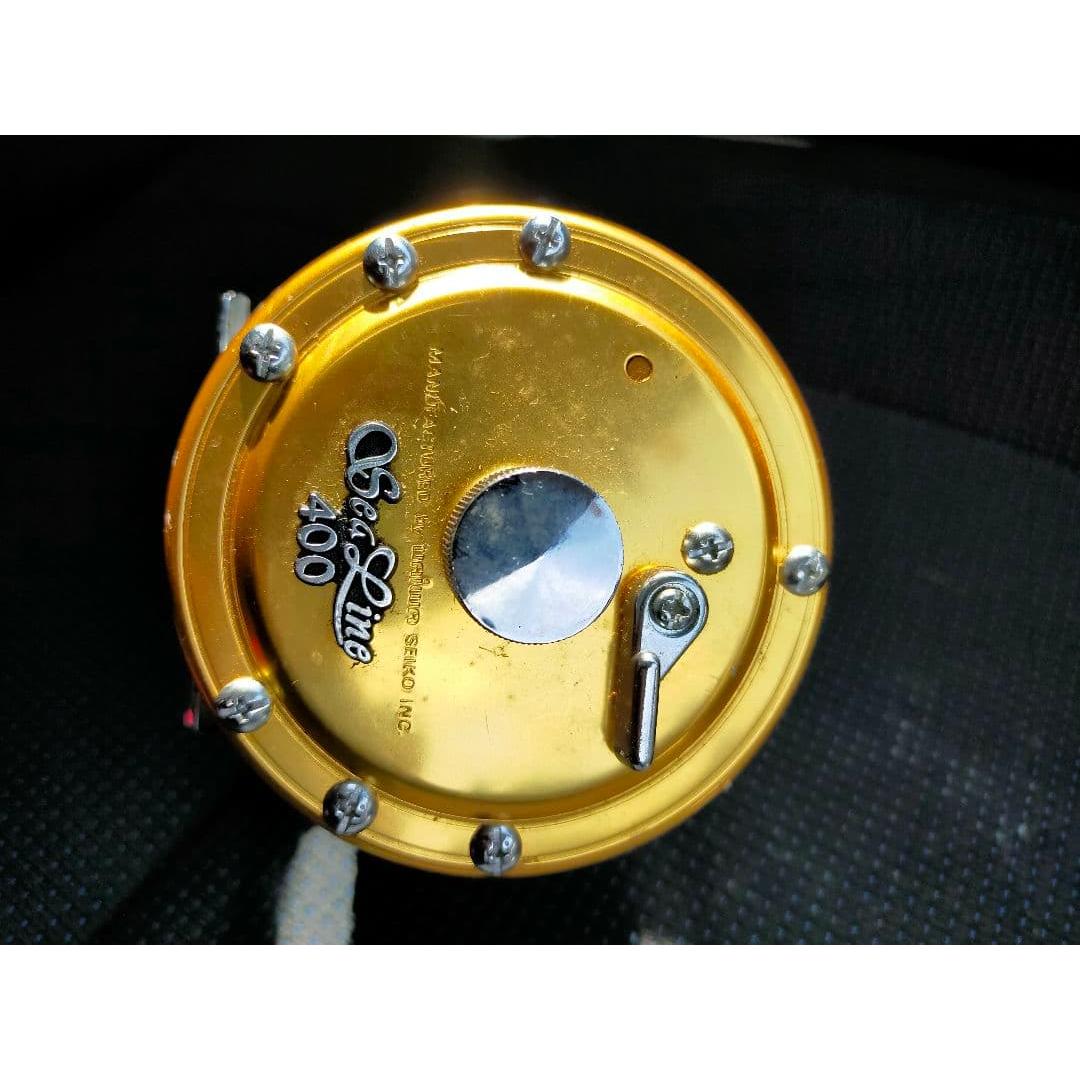 Used Daiwa Sea Line 400 double shaft reel