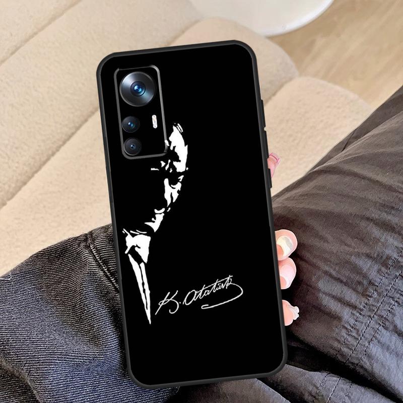 Mustafa Kemal Ataturk For Xiaomi 17 Pro Max 13 14 15 Ultra 13T 14T 15T Pro Case For POCO X7 X3 X5 X6 F5 F6 F7 Pro