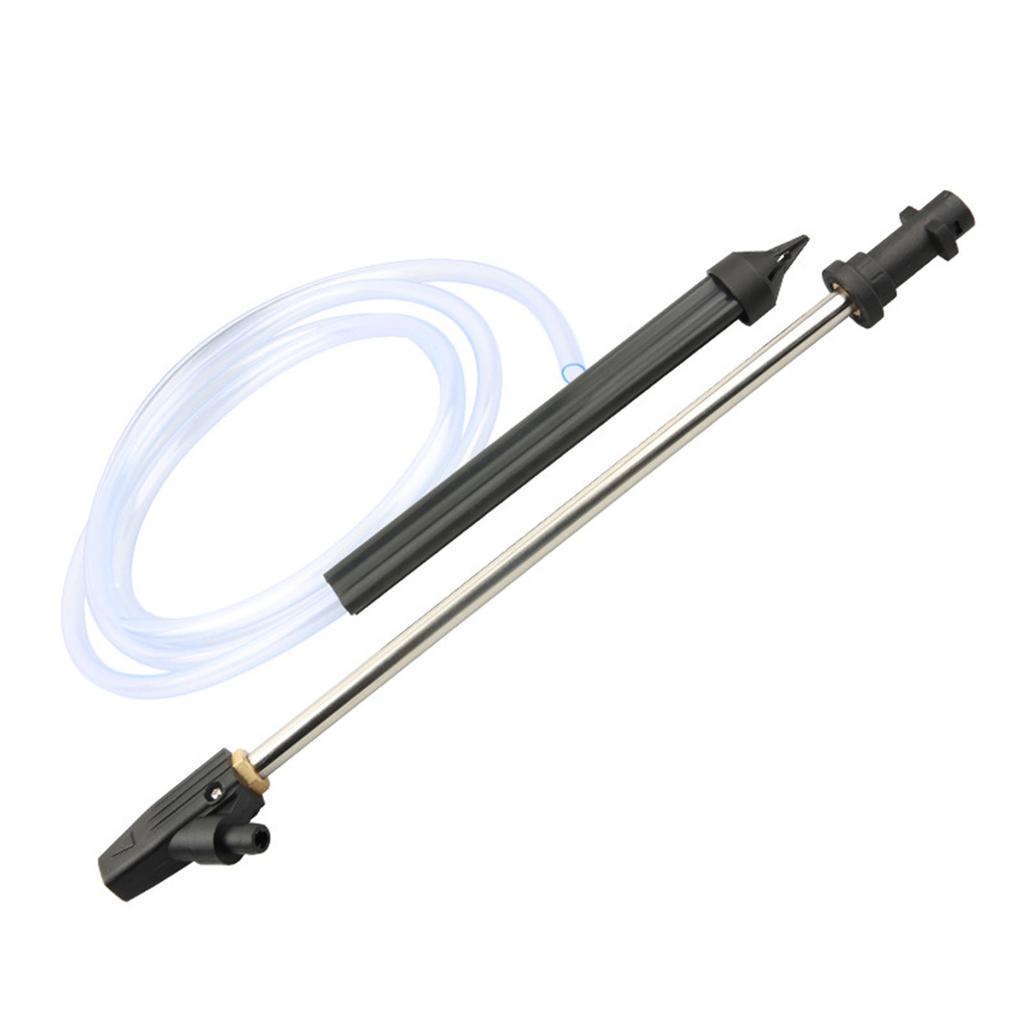 High Pressure Washer Sandblasting Kits Wet Abrasive Sandblasters Attachment with Replacement Nozzle Tips Connector