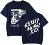 Junior H Las Flores Tee Sad Boyz Tour Merch Print Men's T-shirts Summer Women Man Fashion Casual Short Sleeve Cotton Tops Tee