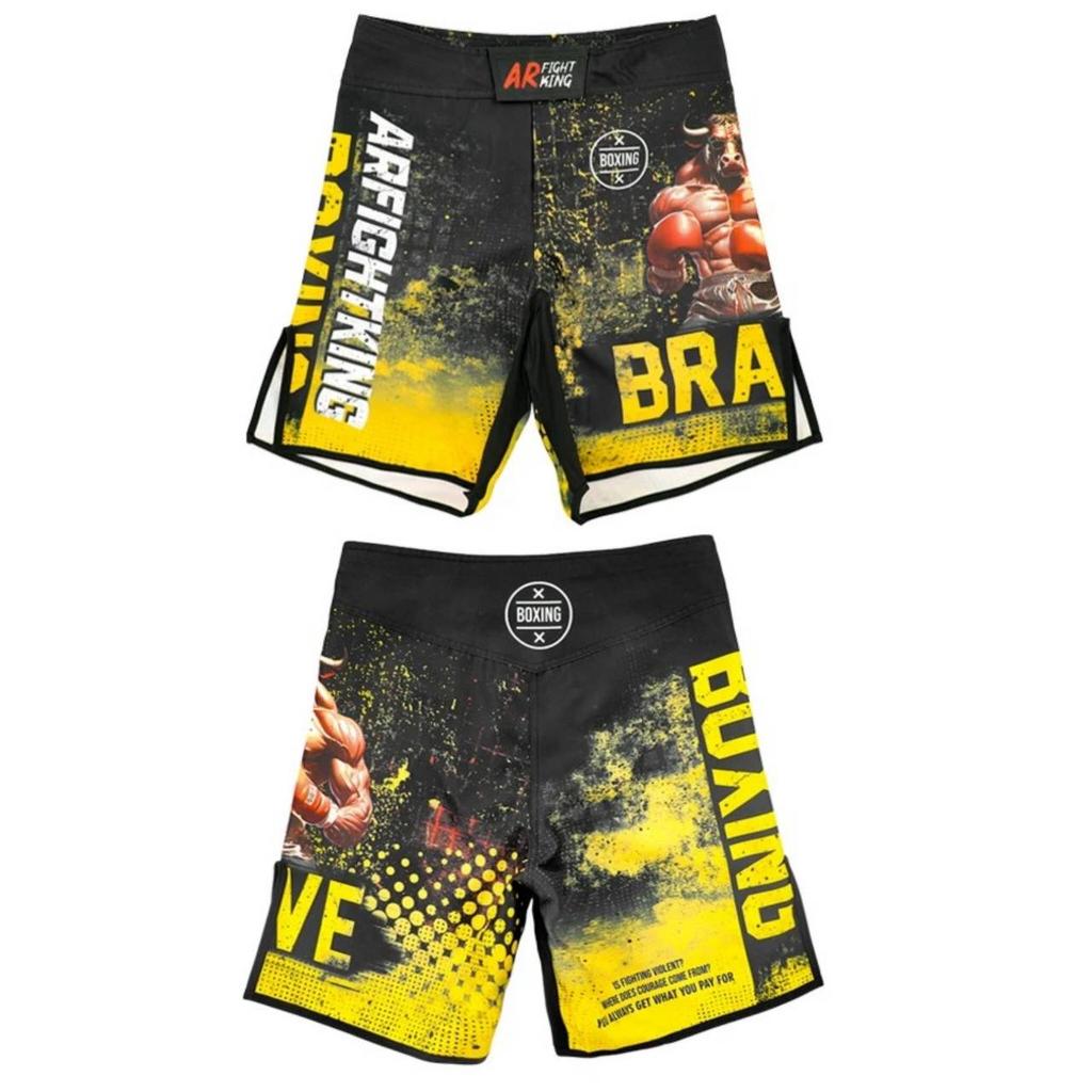 MMA Muay Thai Kickboxen Bull Boxing Shorts Kampfsport Training Strand Fitnessstudio